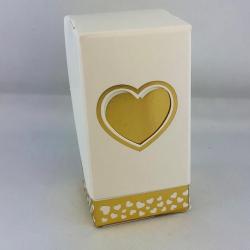 Scatolina portaconfetti cuore oro 1